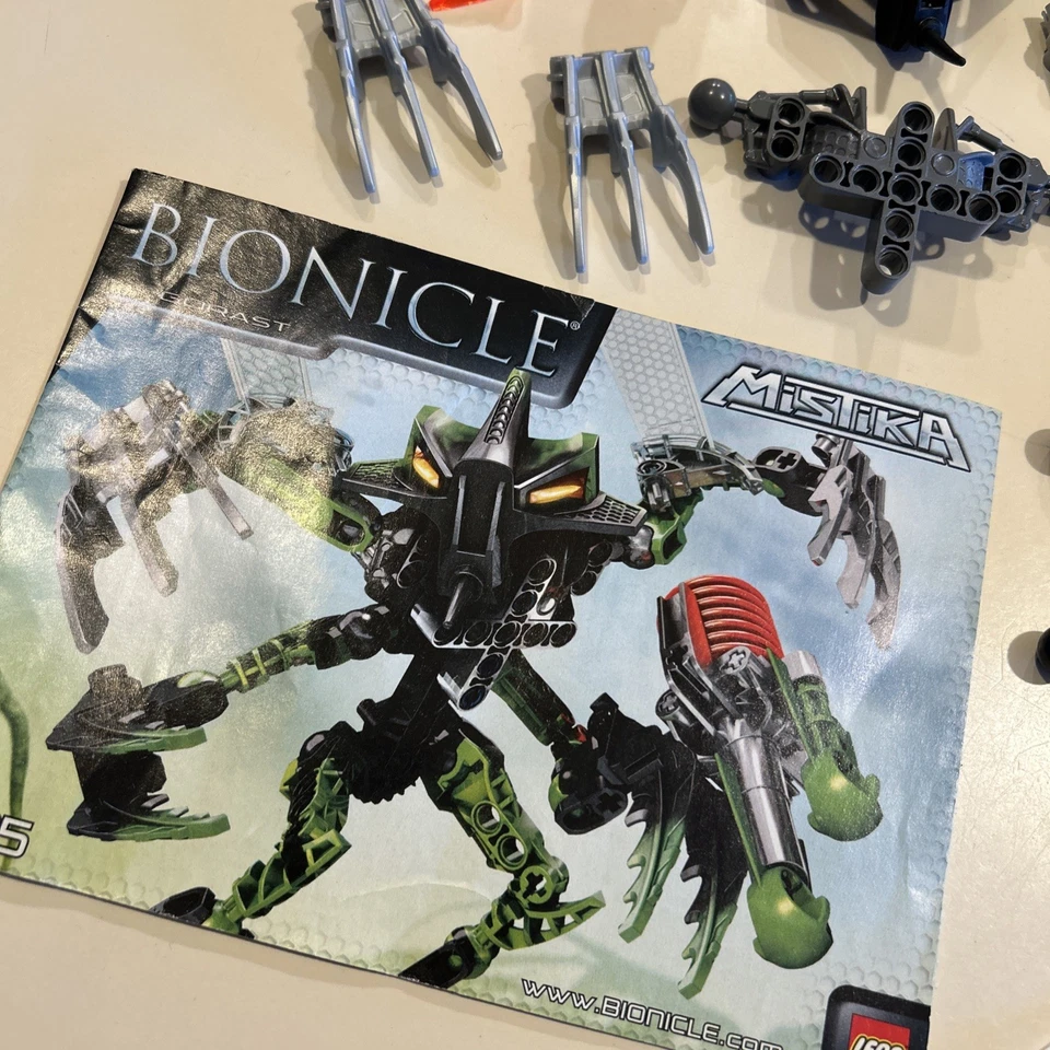 Lego 8695 Bionicle Mistika Gorast 100% Completo con Instrucciones Foto 2 de 4