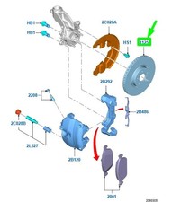 Kits de frein Ford TRANSIT CONNECT