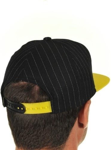 Offizielle ROCKSTAR ENERGY CAP ONE INDUSTRIES Snap Back Cap SCHWARZ GELB - Bild 2 von 4