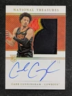 2021 Panini National Treasures CADE CUNNINGHAM 9/10 Rookie RC Patch Auto Prime