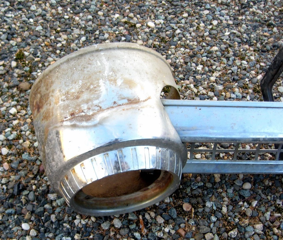 Ford Fairlane Customline 1955 montaje de parrilla original 55 FoMoCo Country Courier Foto 4 de 4