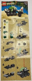 Lego 6852 Space Police II: Sonar Security, Complete w/ Instructions, No Box 