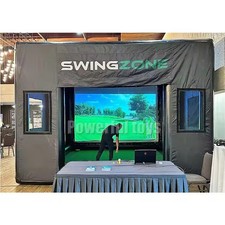 Inflatable Golf Practice Enclosure w/ Impact ...