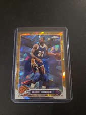 2023-24 Topps Chrome Sapphire Basketball- #97 Magic Johnson Gold 10/50 