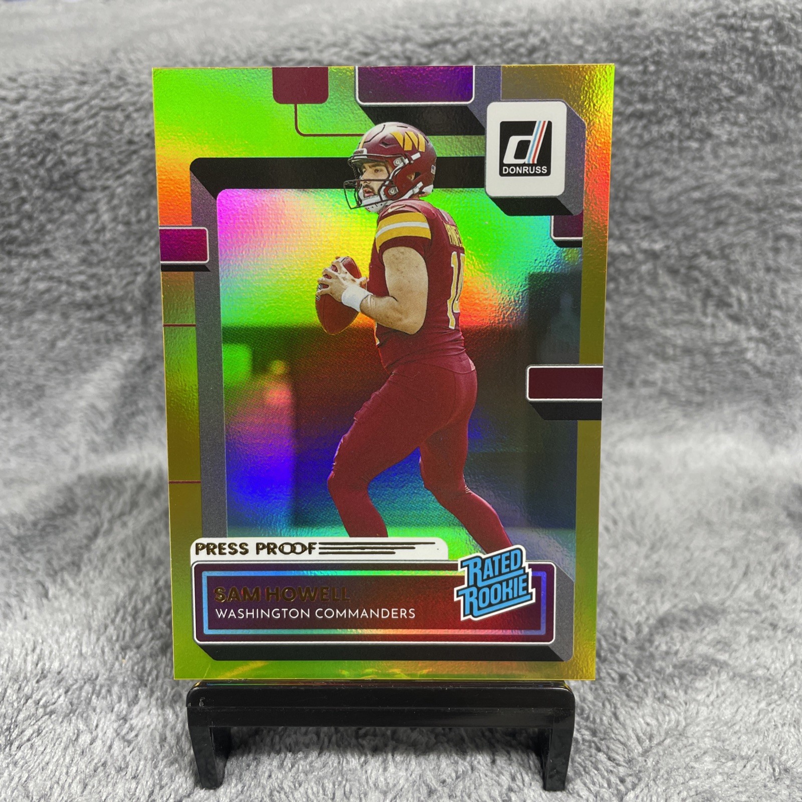 2022 Panini Donruss - Rated Rookie Sam Howell #305 Press Proof Premium (RC)