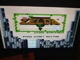 NES Game LOT The Legend of Zelda 1 + 2 Adventure of Link Gold NINTENDO AUTHENTIC