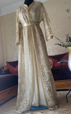 Gold glitter 01/26 moroccan kaftan takchita  