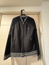 Burberry Black Label Men's Knit Jacket Jumper Black Size M Clean FE BEA