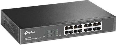 TP-Link Giga Compatible 16 Port Smart Switch with Management Function Metal Hous