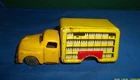 Vintage Coca Cola Tin Litho Friction Delivery Truck Missing Back Wheels 4" Long