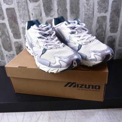 Mizuno Wave Rider 10 Snow White Slate Bistro Green D1GA243107 Men's sz 10 *NEW
