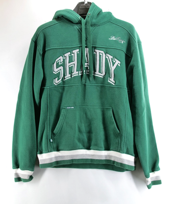 Vintage Shady LTD Pullover Med Hoodie Green Eminem Shady Y2K Hip
