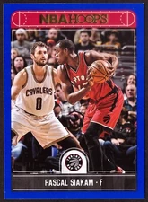 Pascal Siakam Toronto Raptors Card: Panini Hoops BLUE 2017-18 #180 NRMT