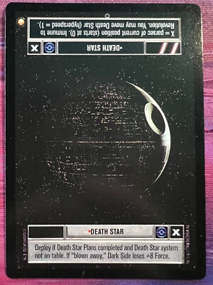 Star Wars CCG Death Star Light Side LS System Location Special Edition