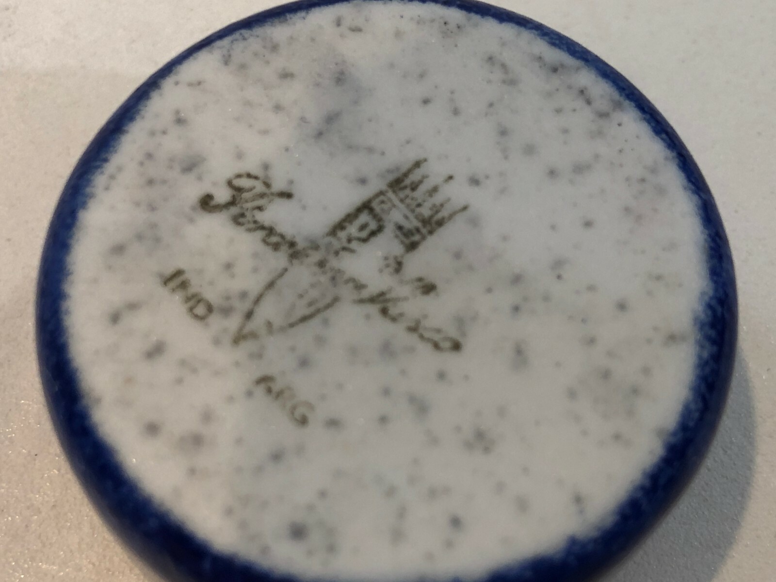 Vintage Rare Spanish Pintado a Mano Cepsa 2 Small Dish & 3 Covered Boxes