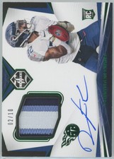 2020 Limited Emerald Spotlight #132 Darrynton Evans Titans RC Auto 02/10