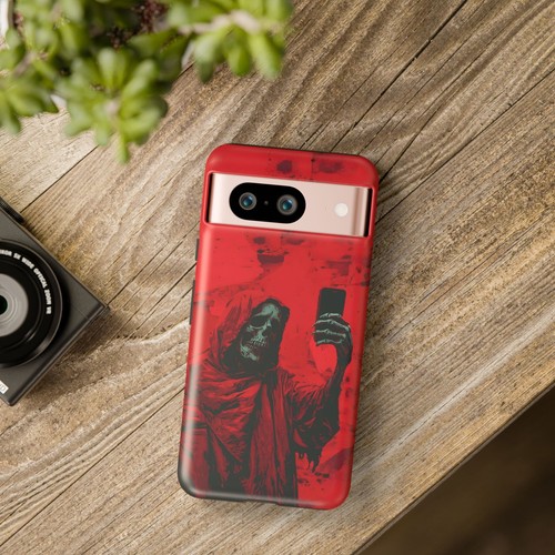 Tough Phone Case Grim Reaper Selfie. Apple iPhone, Samsung Galaxy, Google Pixel - Picture 144 of 280