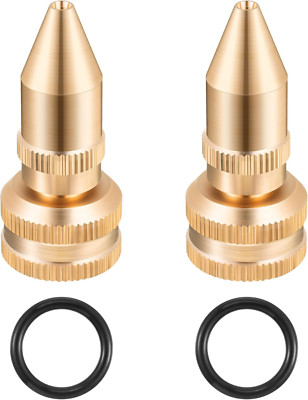 2 Pack Brass Adjustable Nozzle Replacement Compatible with Roundup 181331, All B