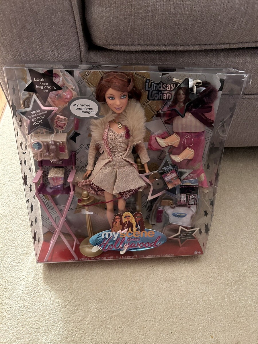 Barbie My Scene Goes Hollywood Lindsay Lohan Doll Gift Set Mattel (2005)