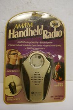 NEW in Package Vintage Lifelong Classic AM/FM Stereo Radio Portable Analog Tuner