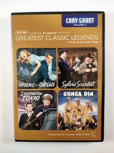 Cary Grant Volume 2 - TCM Greatest Classic Legends (DVD, 2014) Tested - Picture 1 of 7