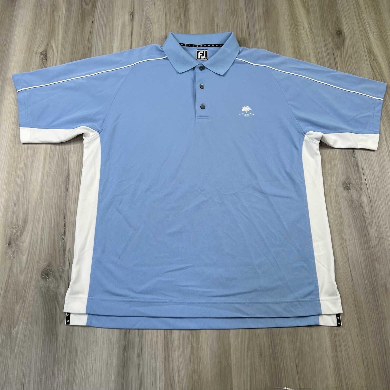 Footjoy FJ Athletic Fit Mens Short Sleeve Golf Polo Shirt Size XL eBay