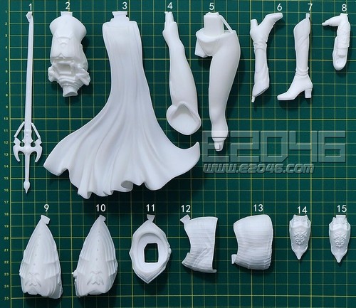 Modelkit: Elf white 1/7 Lineage II Resin Figur Manga Anime - Bild 2 von 3