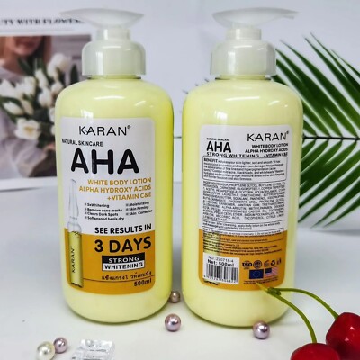 Lightening Bodylotion, Skin Whitening Cream, Brightening Cream 500ml