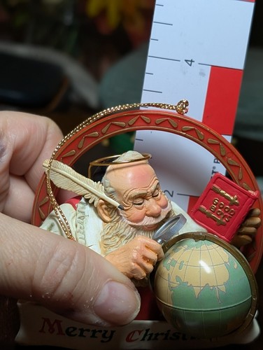 Set 4 Norman Rockwell Ornament Collection Collectibles Danbury Mint 1980's - Picture 8 of 24