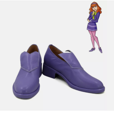 Scooby-Doo Daphne Blake Cosplay Shoes Women Boots  Custom Made