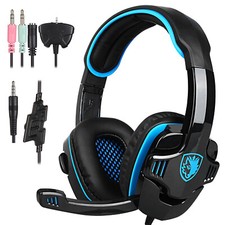 SADES ME333 Gaming Headset GT Stereo HiFi Gaming Headset Headphone with