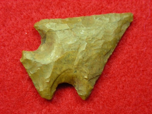 JASPER PERKIOMEN 1 7/8" PENNSYLVANIA Authentic Indian Relics - Picture 16 of 17