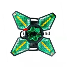 Gold RGBW LED Retro Light 350W Four Leaf Stage DMX Control bee eye  for DJ light