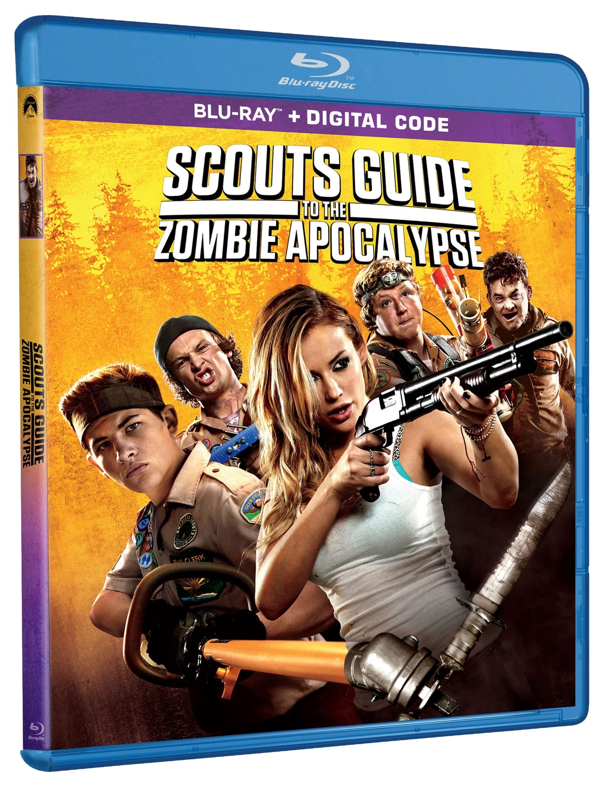 Scouts Guide to the Zombie Apocalypse (Blu-ray) Tye Sheridan David Koechner