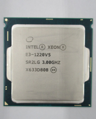 Intel Xeon E3-1220V5 3.00Ghz Quad-Core 8MB Cache LGA 1151 Processor P/N: SR2LG