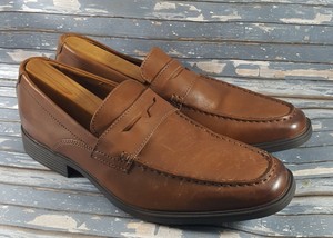 clarks cushion soft loafers