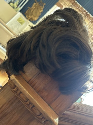 Vtg Helen Of Troy London Look Wig Med- Dark Brown Very Small ! - Picture 6 of 8