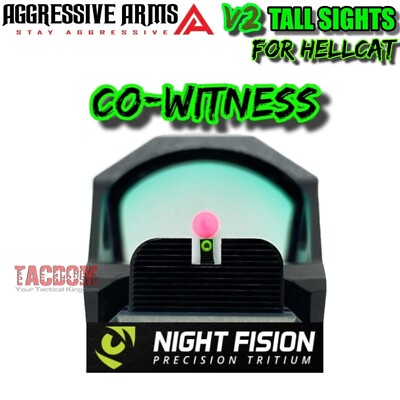 レンズ(単焦点) 069_Super Night Hawk 1 inch F0.95 Cmount AGGRESSIVE ARMS STEEL TRITIUM NIGHT TALL Sights SPRINGFIELD