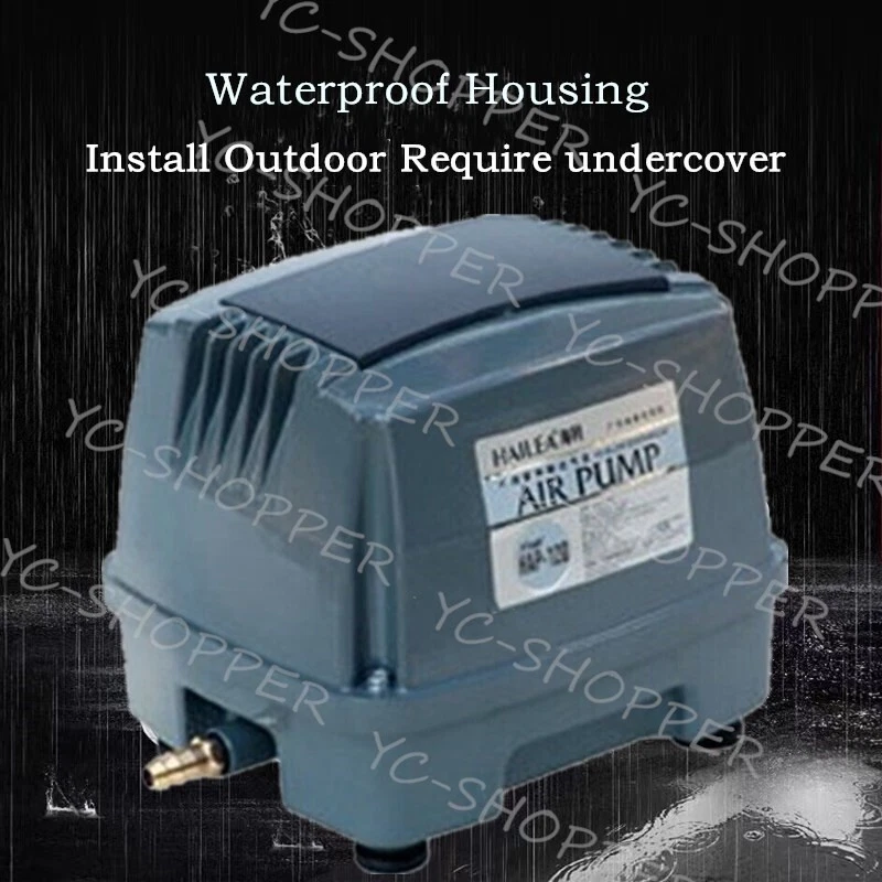 Hailea Hiblow 80L/M Domestic Septic Air Aerator Pump + Diaphragms - Image 2 of 4