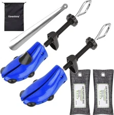 KevenAnna 2-way Shoe Stretcher Shoe Horn Boot Shaper Stands Carry bag Large NEW