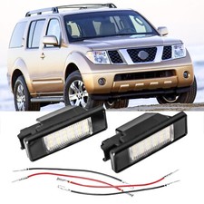 Passt für Nissan Pathfinder III R51 Bj. 2005-2012 LED Kennzeichenbeleuchtung