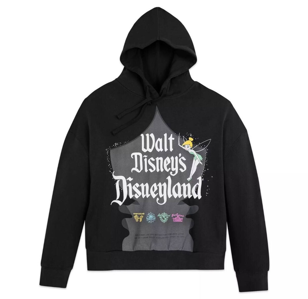 Disneyland Pullover Hoodie for Women Size S Disney100 New