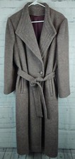 Vintage Mg Kinsler The Great American Coat Wool Long Coat Made In Usa, Sz. M