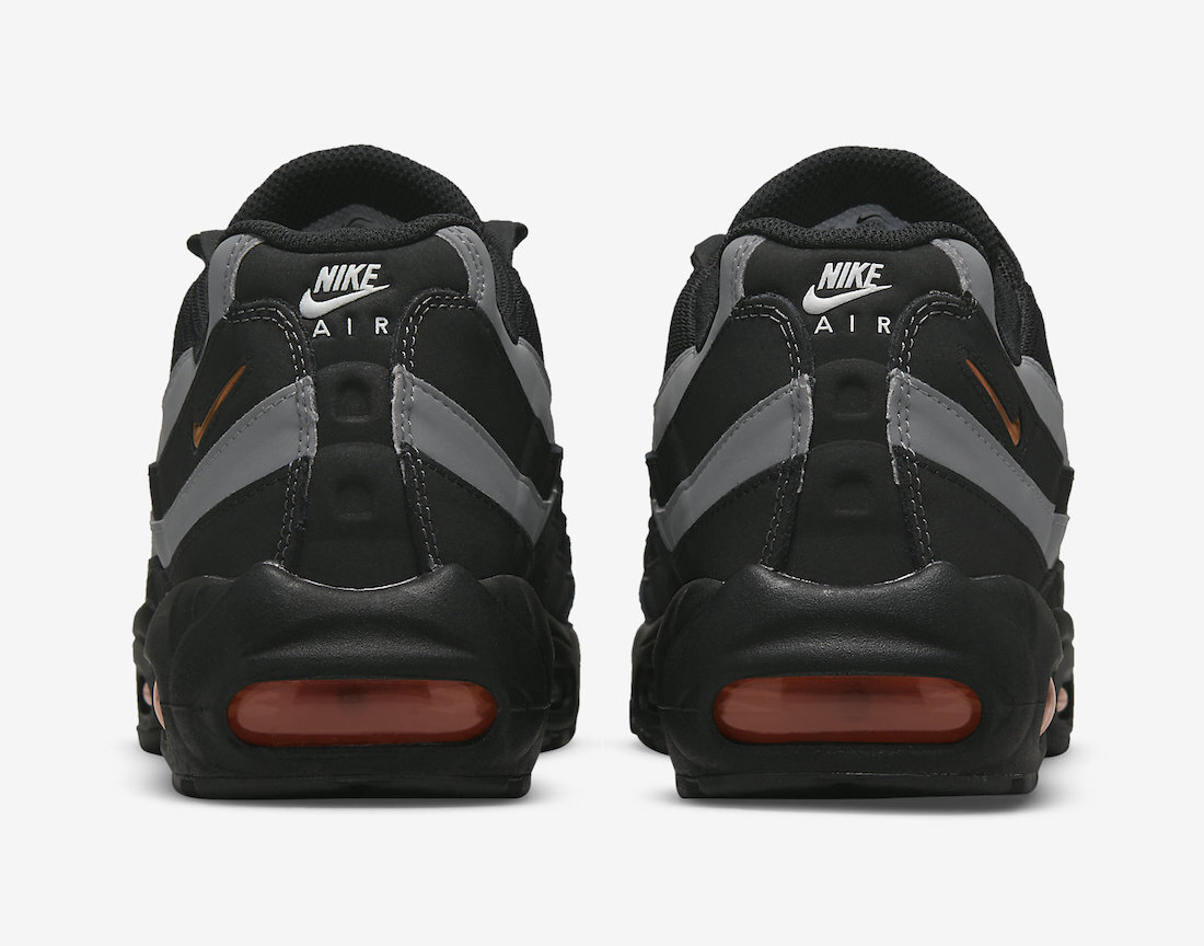 Nike Air Max 95 Halloween Black Iron Grey Safety Orange Nike Air Max 95 Halloween Black Iron Grey Safety Orange