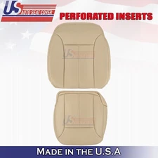 2007 to 2012 For Mercedes GL350 GL450 Driver Top & Bottom Leather Covers Tan