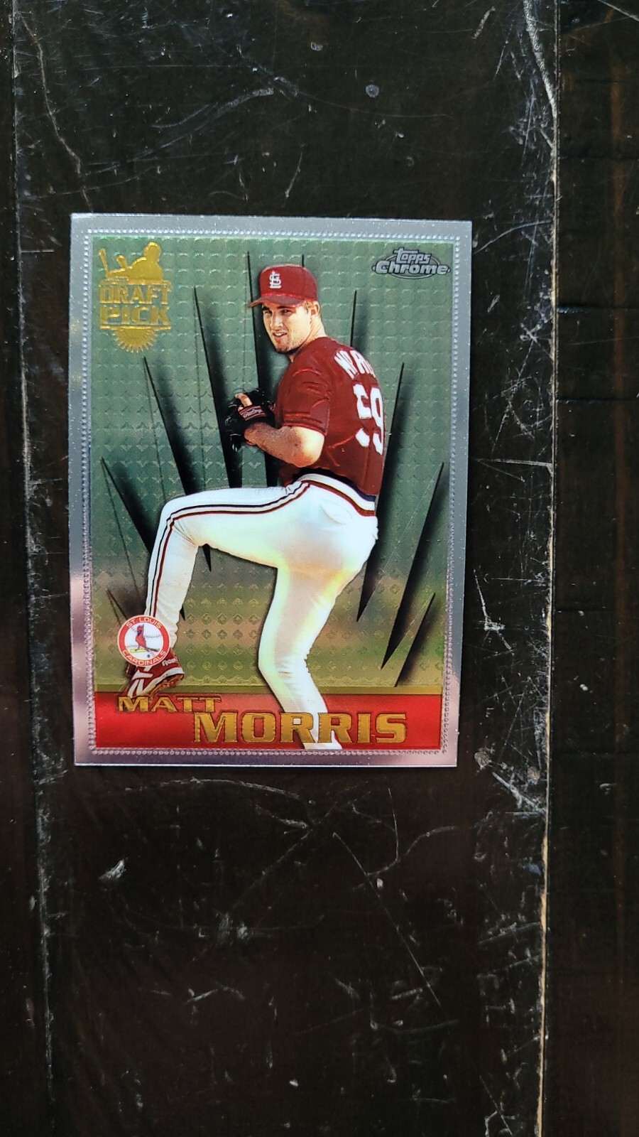 1996 TOPPS CHROME MATT MORRIS ROOKIE