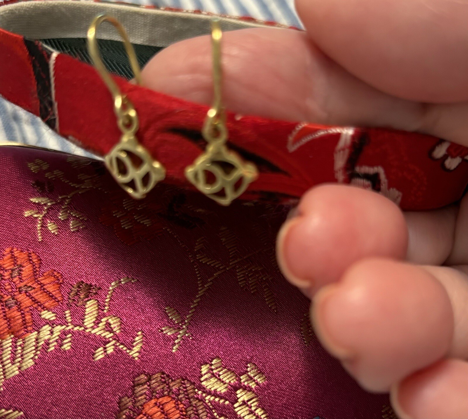 Rare & Authentic David Yurman 18k Solid Gold Init… - image 2