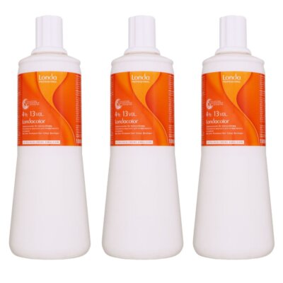 Londa Color 4 % 3 x 1000 ml Oxidationscreme Set