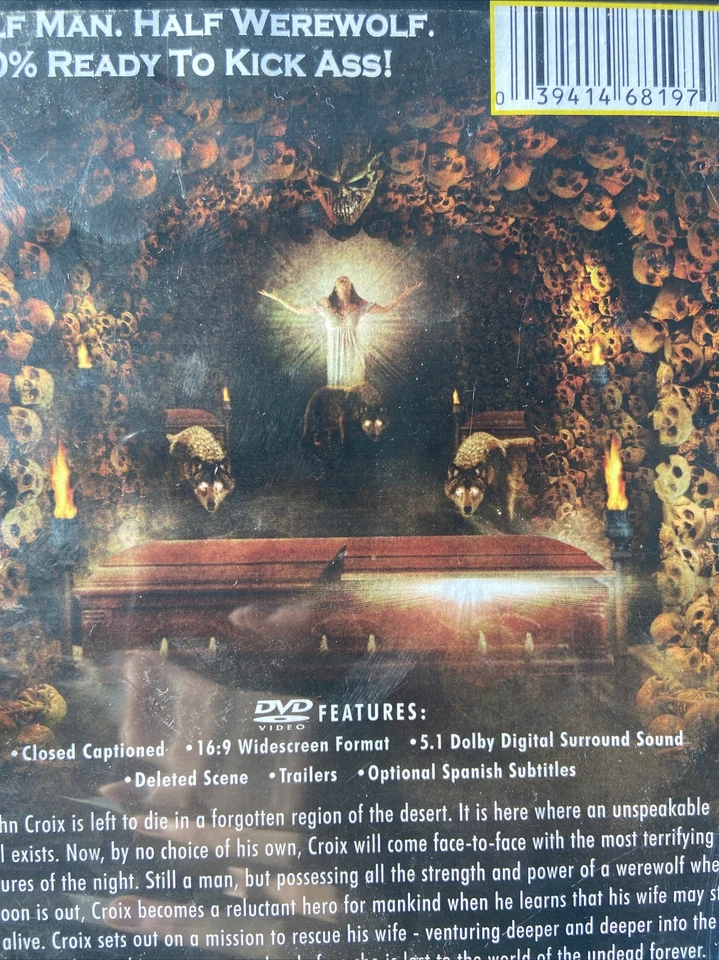 Death Hunter Werewolves Vs. Vampires Horror Movie DVD Tested Sam McConkey Foto 2 de 2