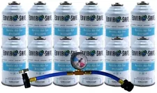 r1234YF, 1234YF Refrigerant Support,Auto AC,Arctc Air,w/ 1234YF Gauge (12 Pack)